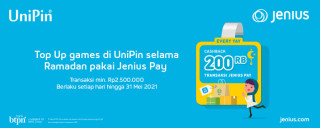 Rayakan ramadan bersama Jenius Pay bisa dapat cashback hingga Rp 200.000